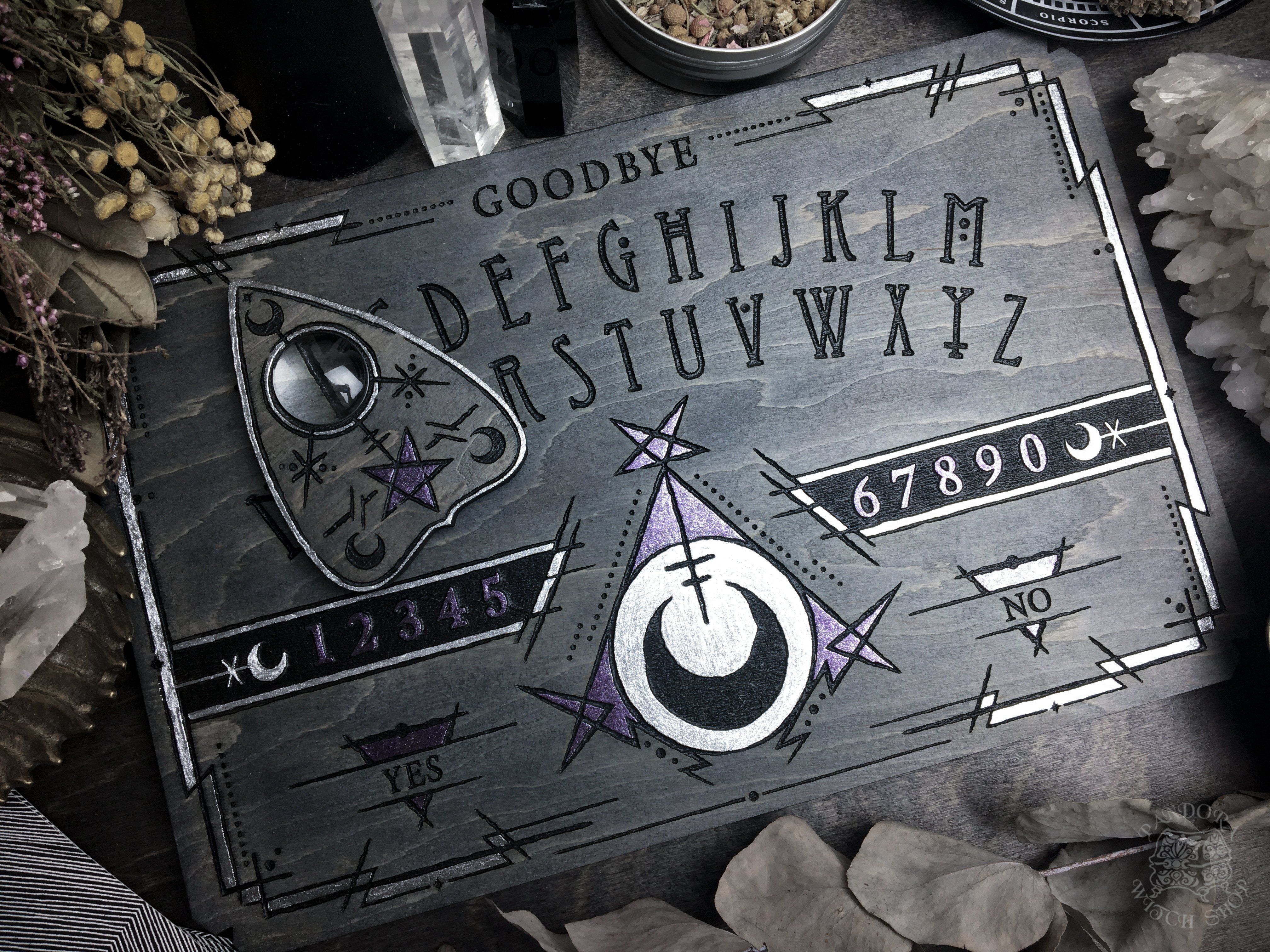 Ouija Board - Witchcraft Cult Gray