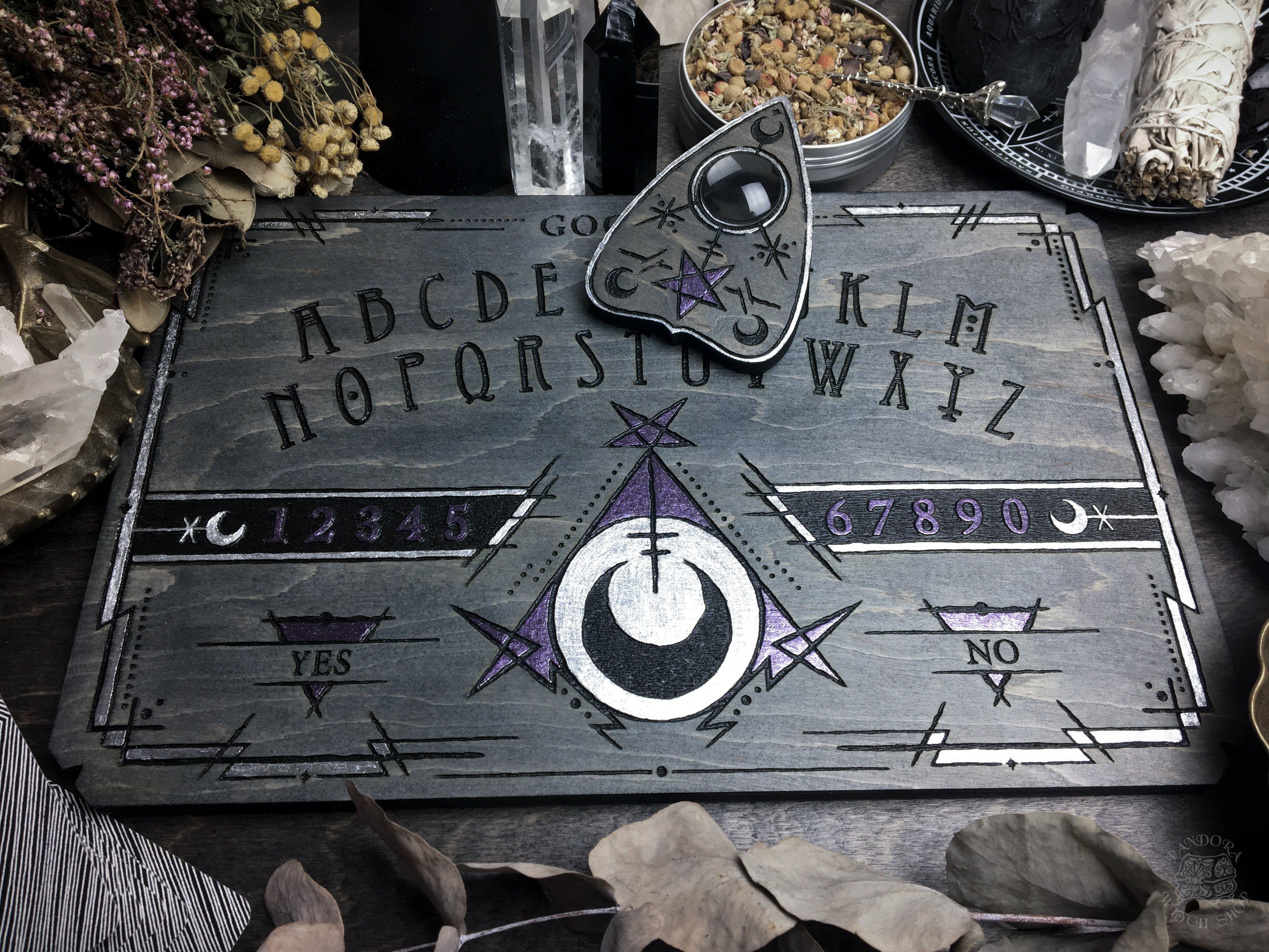 Ouija Board - Witchcraft Cult Gray