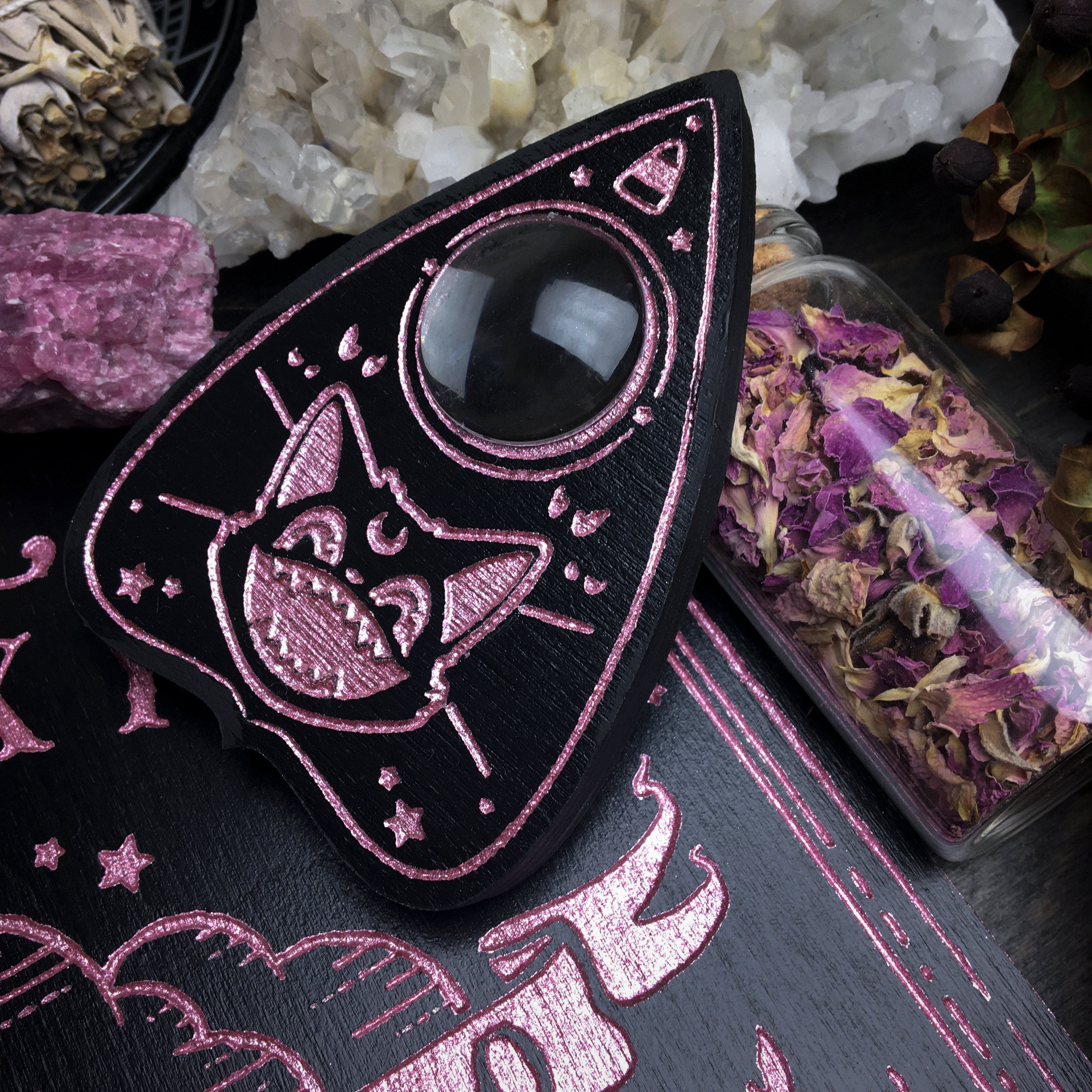 Planchette - Halloween Scream Pink Bone