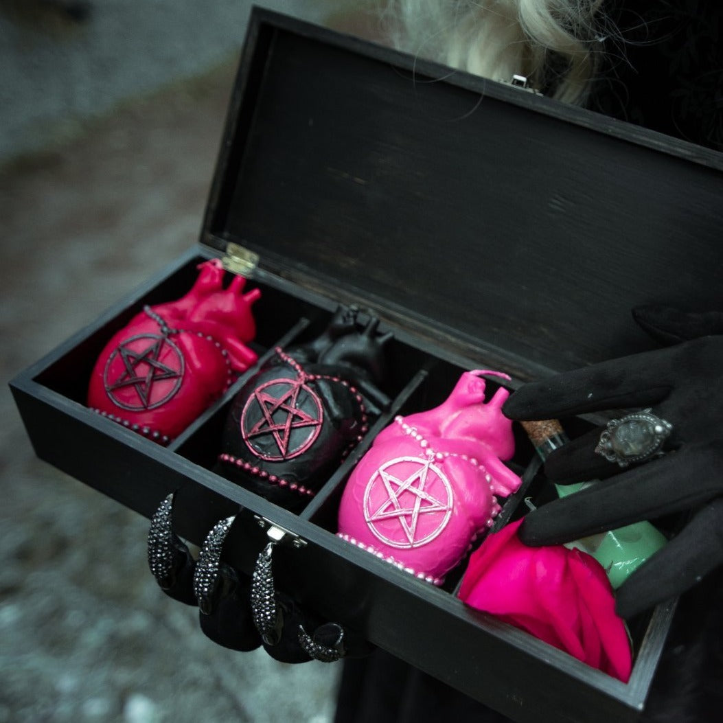 UNHOLY HEART- Beeswax candle