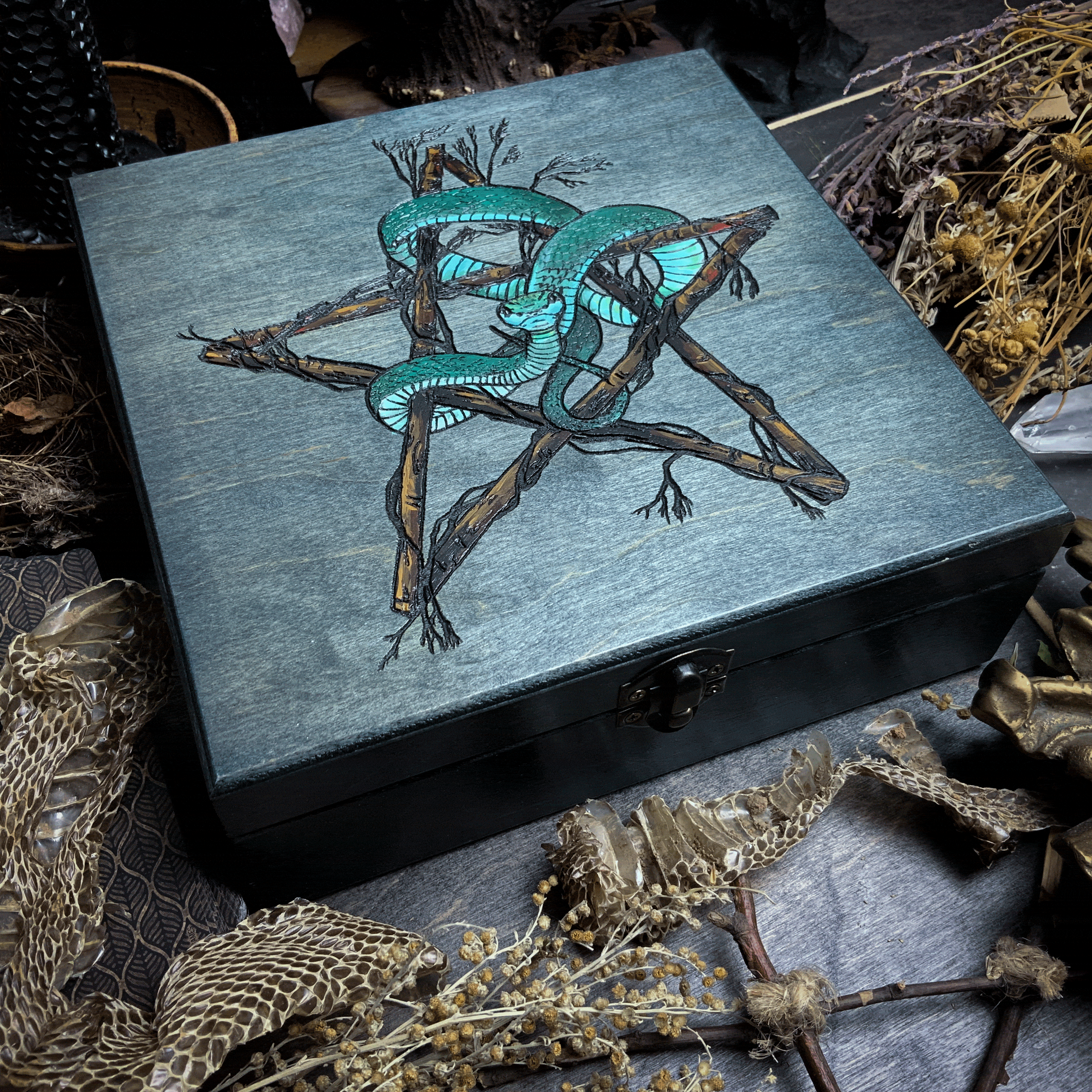 Box - Snake Pentagram