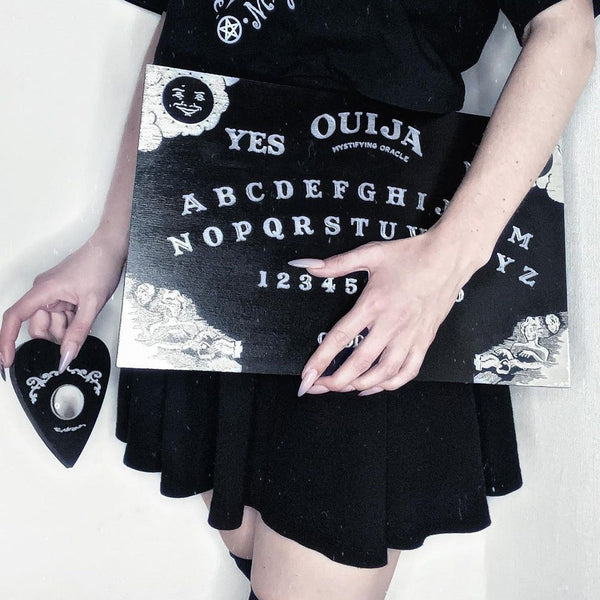 Ouija Board - Classic - Black and Silver - SS