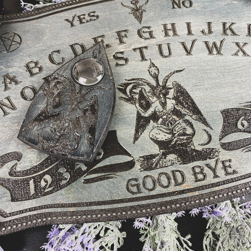 Ouija Board - Baphomet - Gray wood - SS