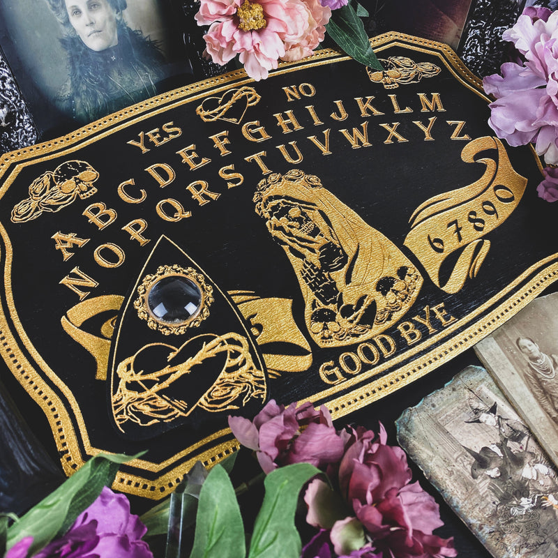 Ouija Board - Golden Santa Muerte - SS