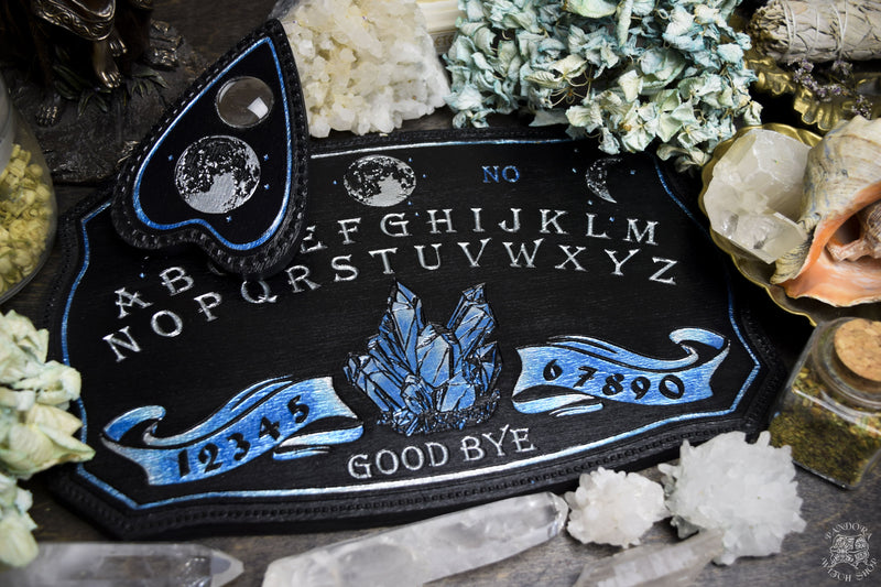 Ouija Board - Black and Lazur Crystals - SS