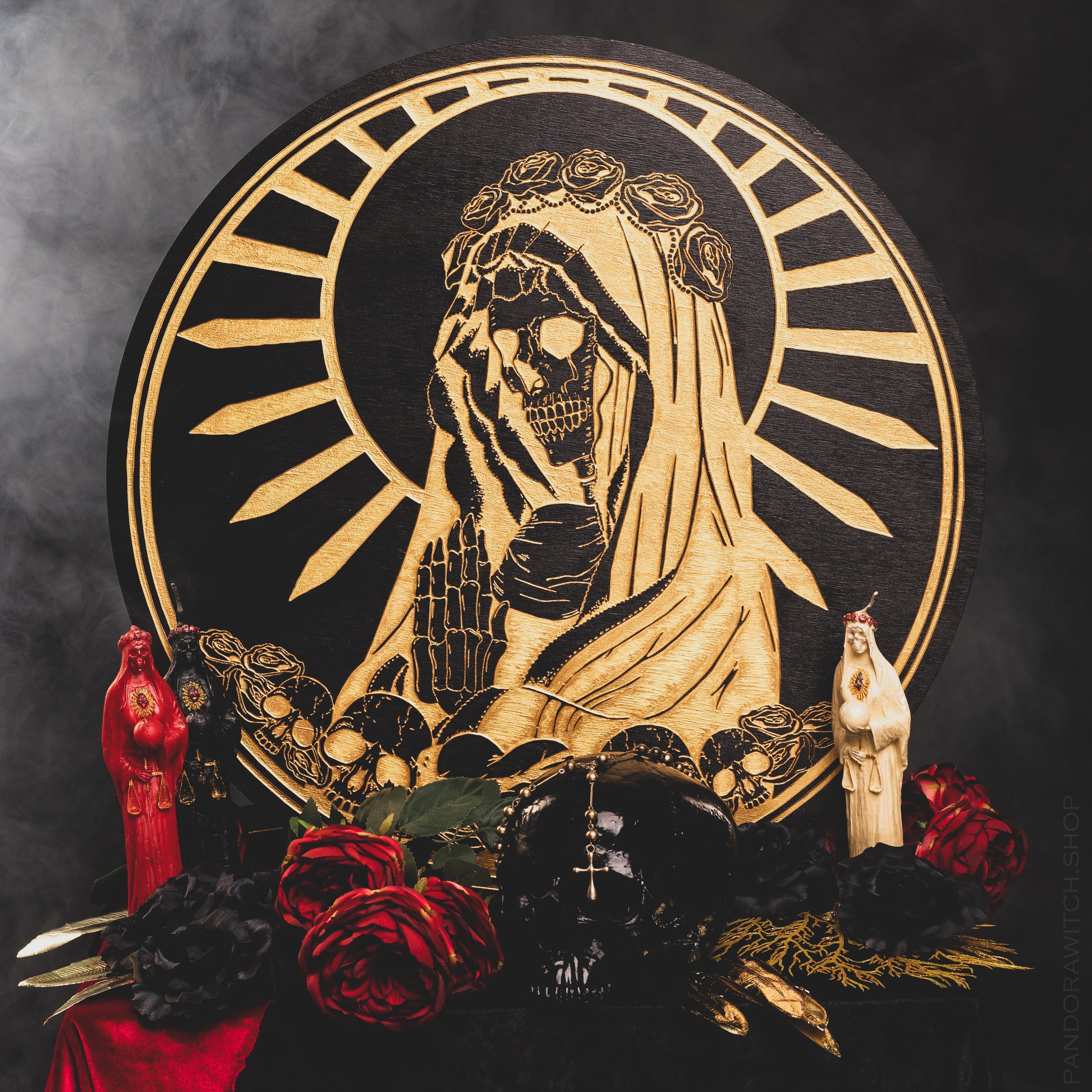 Golden Santa Muerte - SS