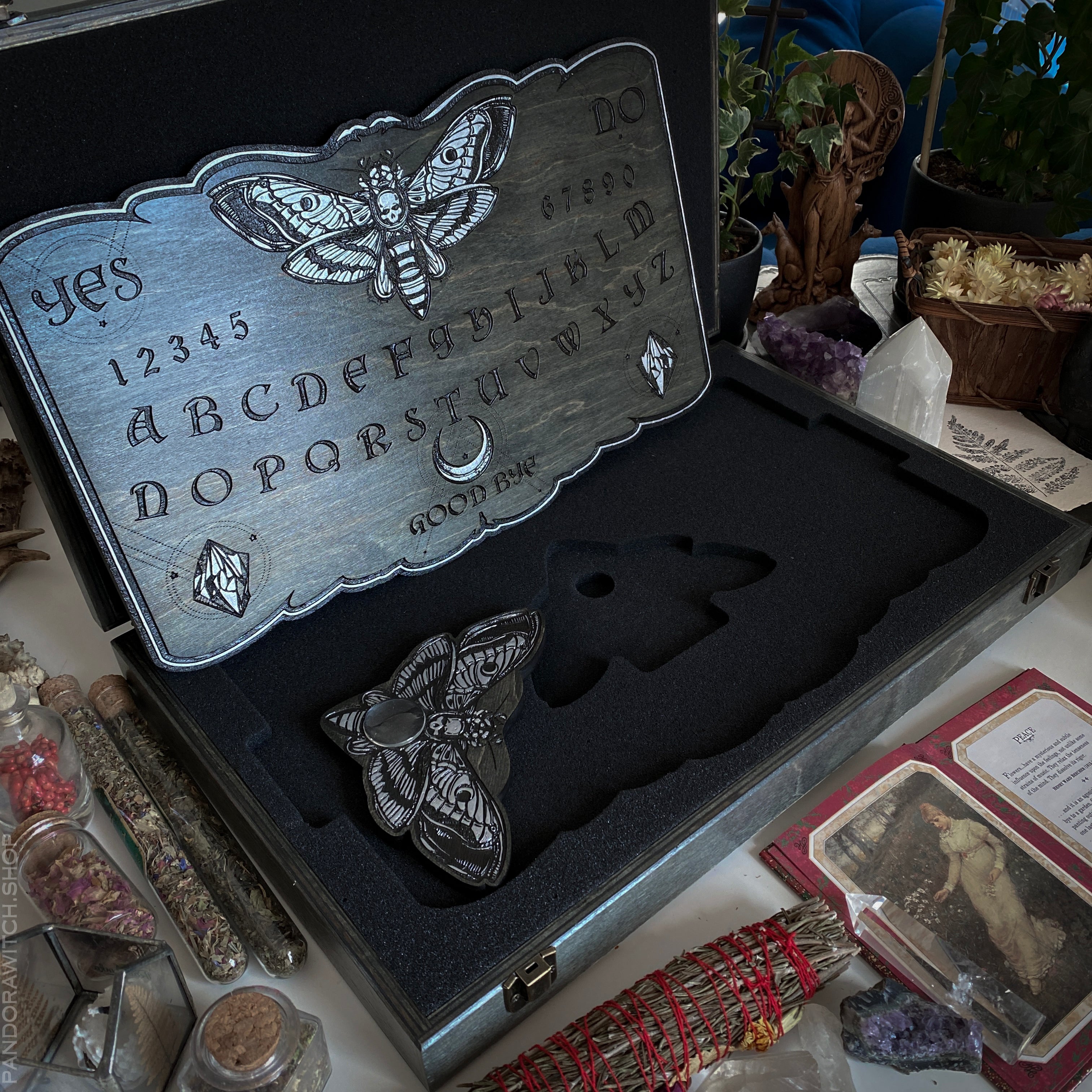 Spiritual Gift set - Ouija Board and Box - Custom