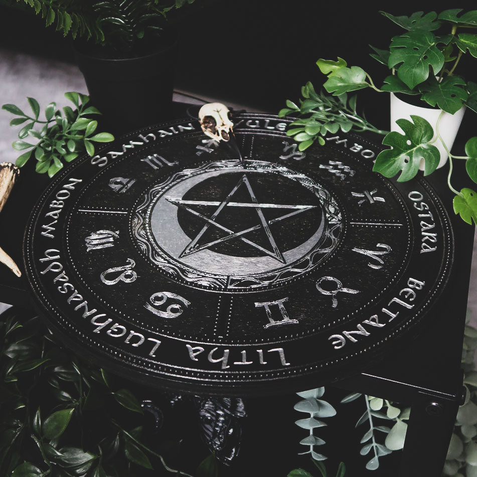 Wheel of the Year - PentaMoon - Black\Silver - SS