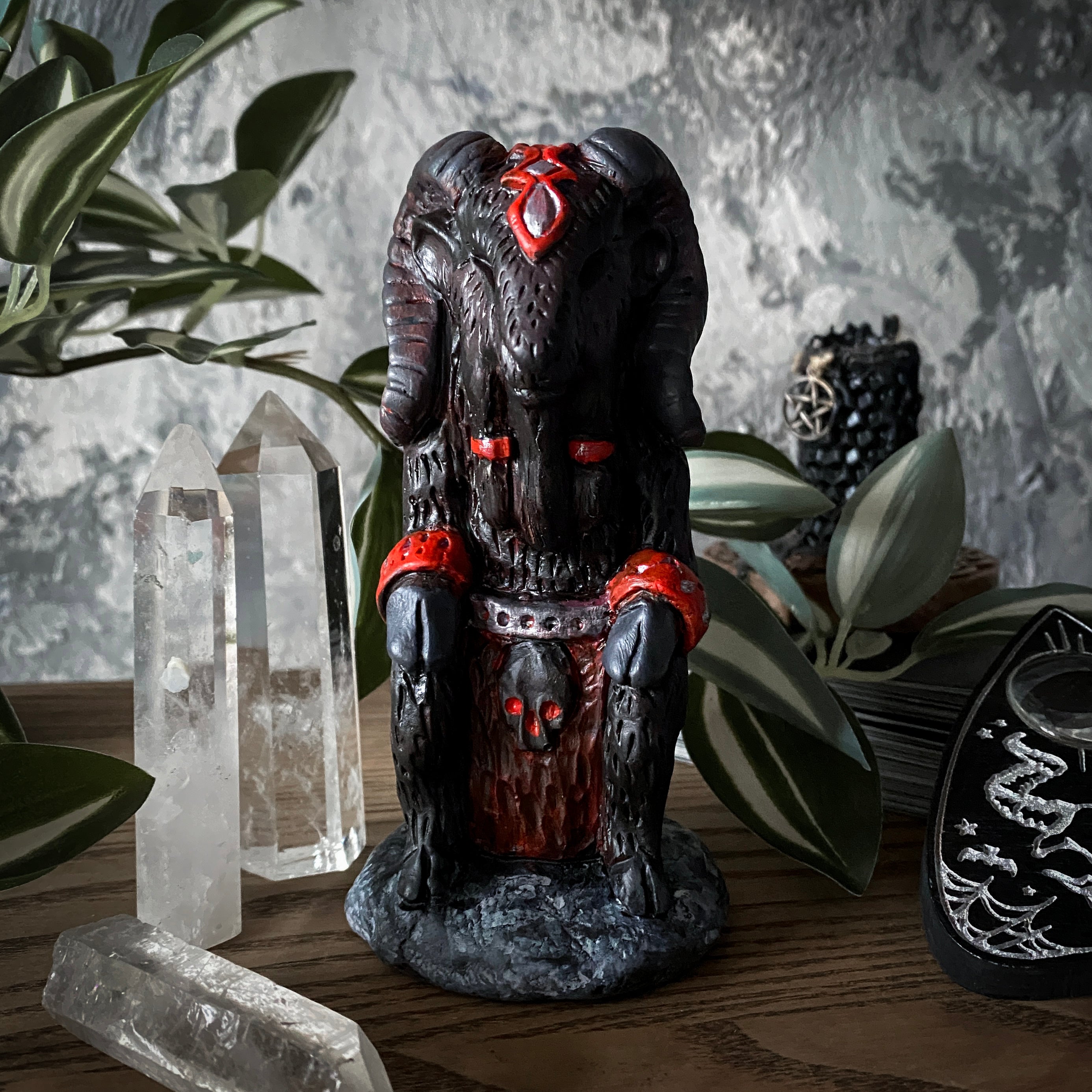 Totem Figure - Black Goat