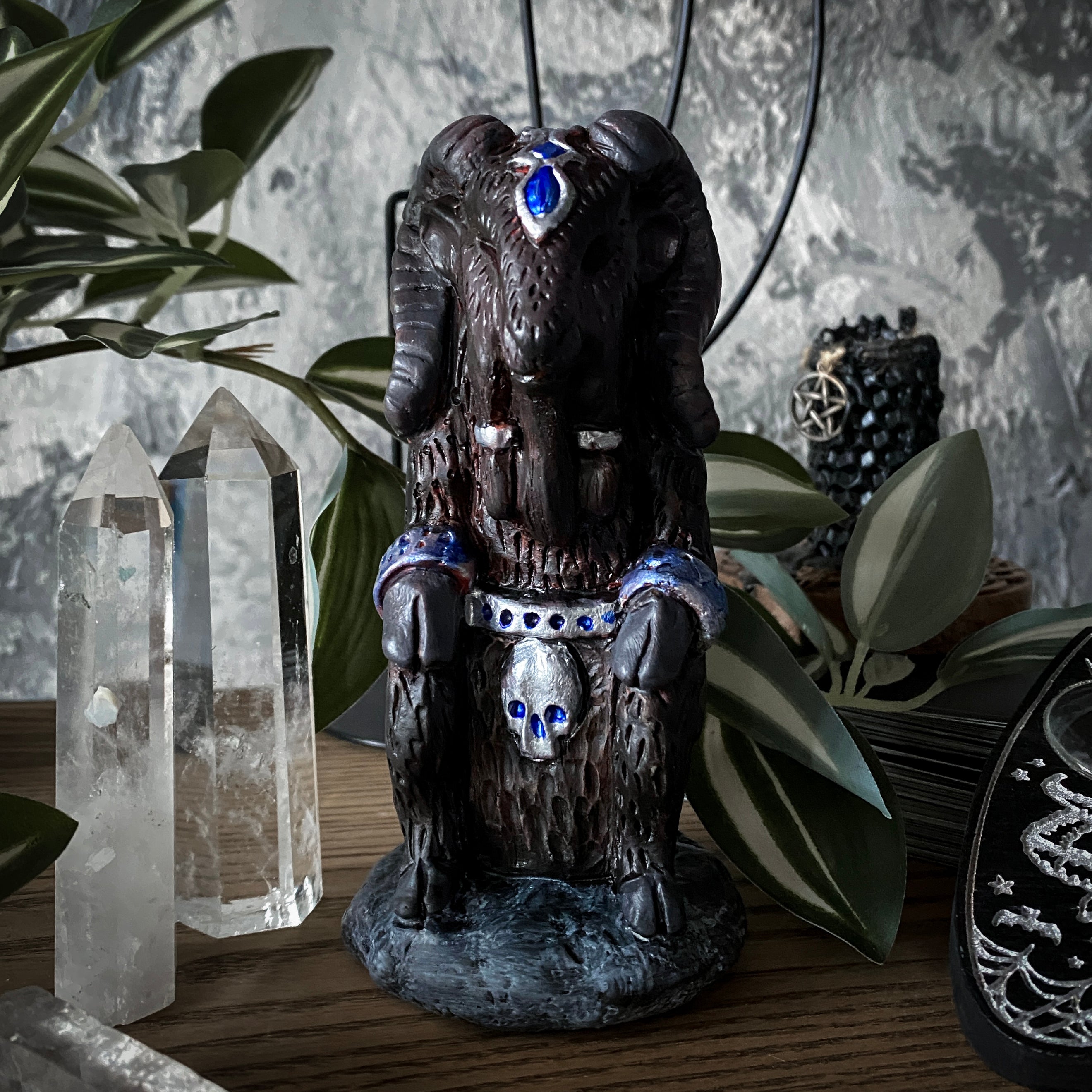 Totem Figure - Black Goat