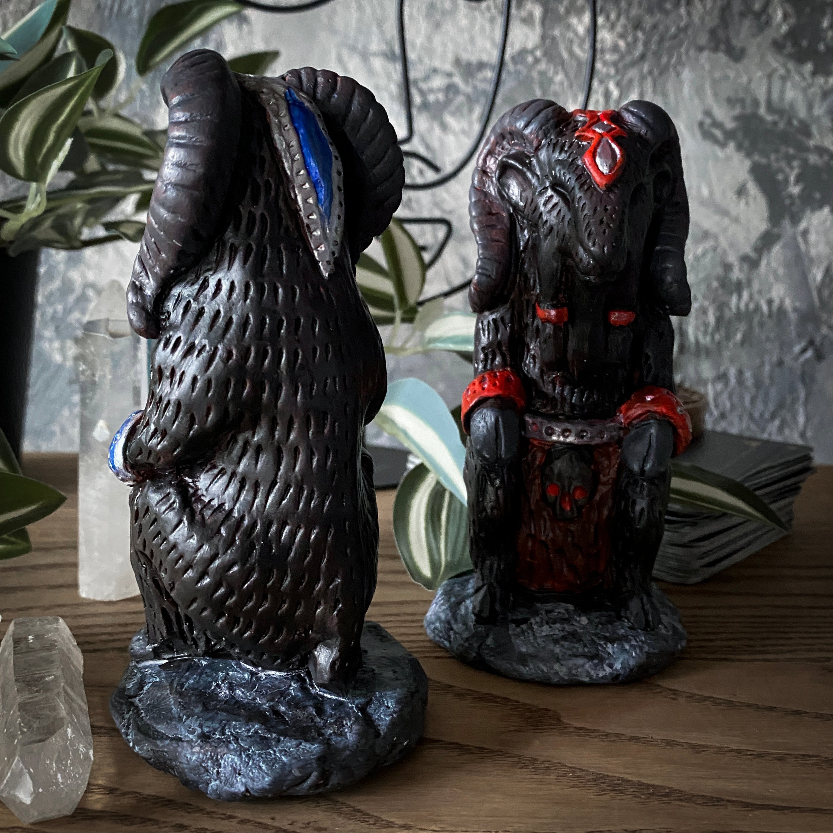 Totem Figure - Black Goat