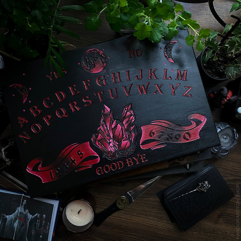 Ouija Box - Black and Bloody Crystals