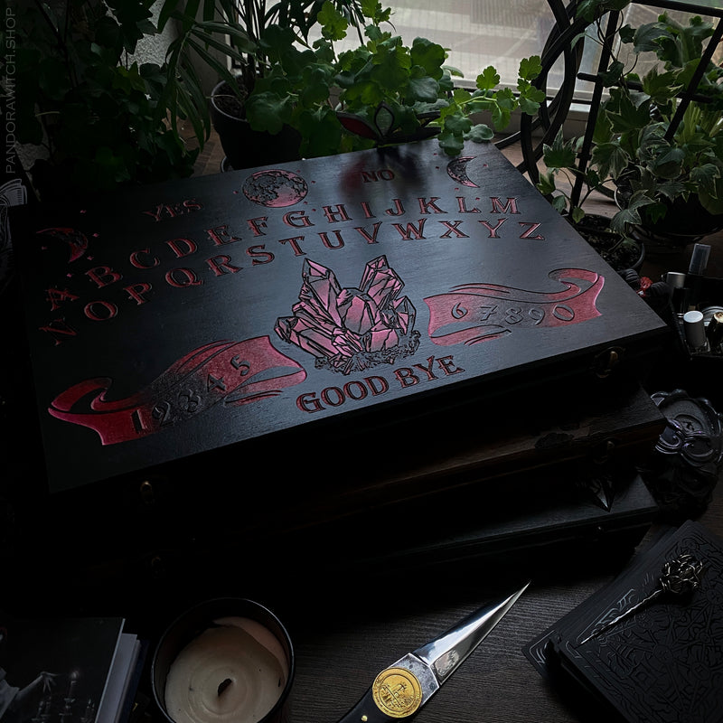 Ouija Box - Black and Bloody Crystals