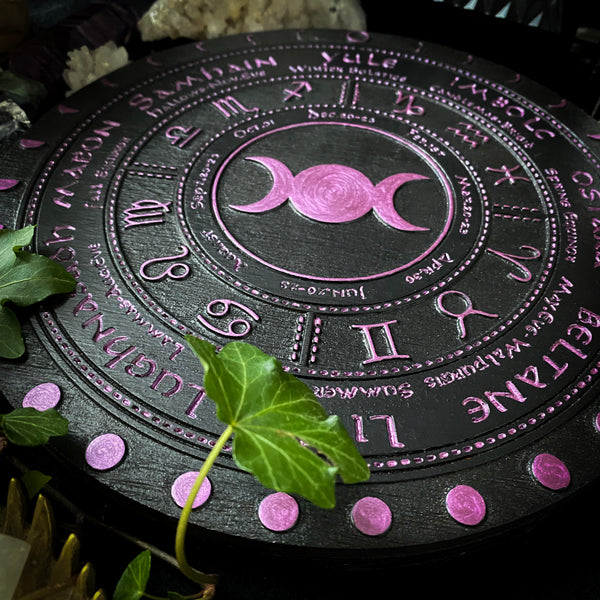 Wheel of the Year - Triple Moon - Pink - SS