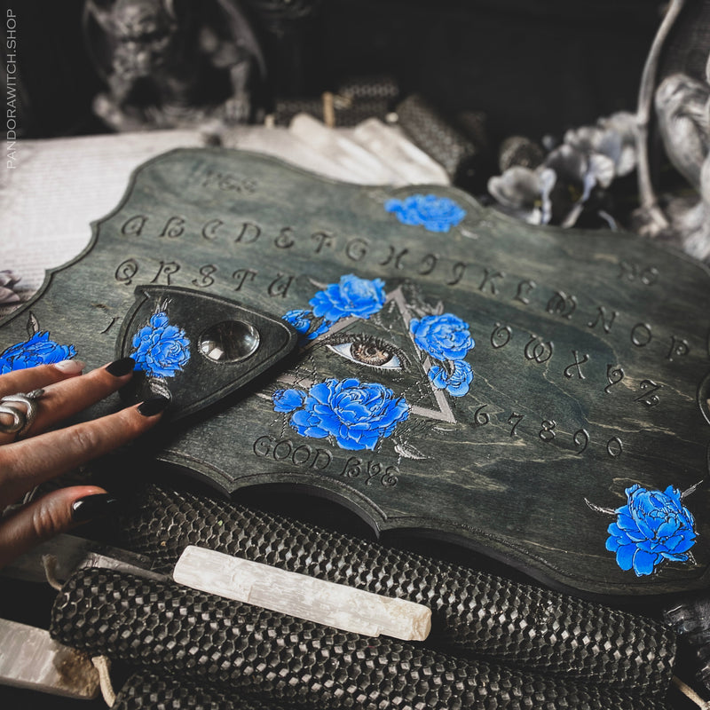 Ouija Board - All Seeing Eye Blue Blooms - SS