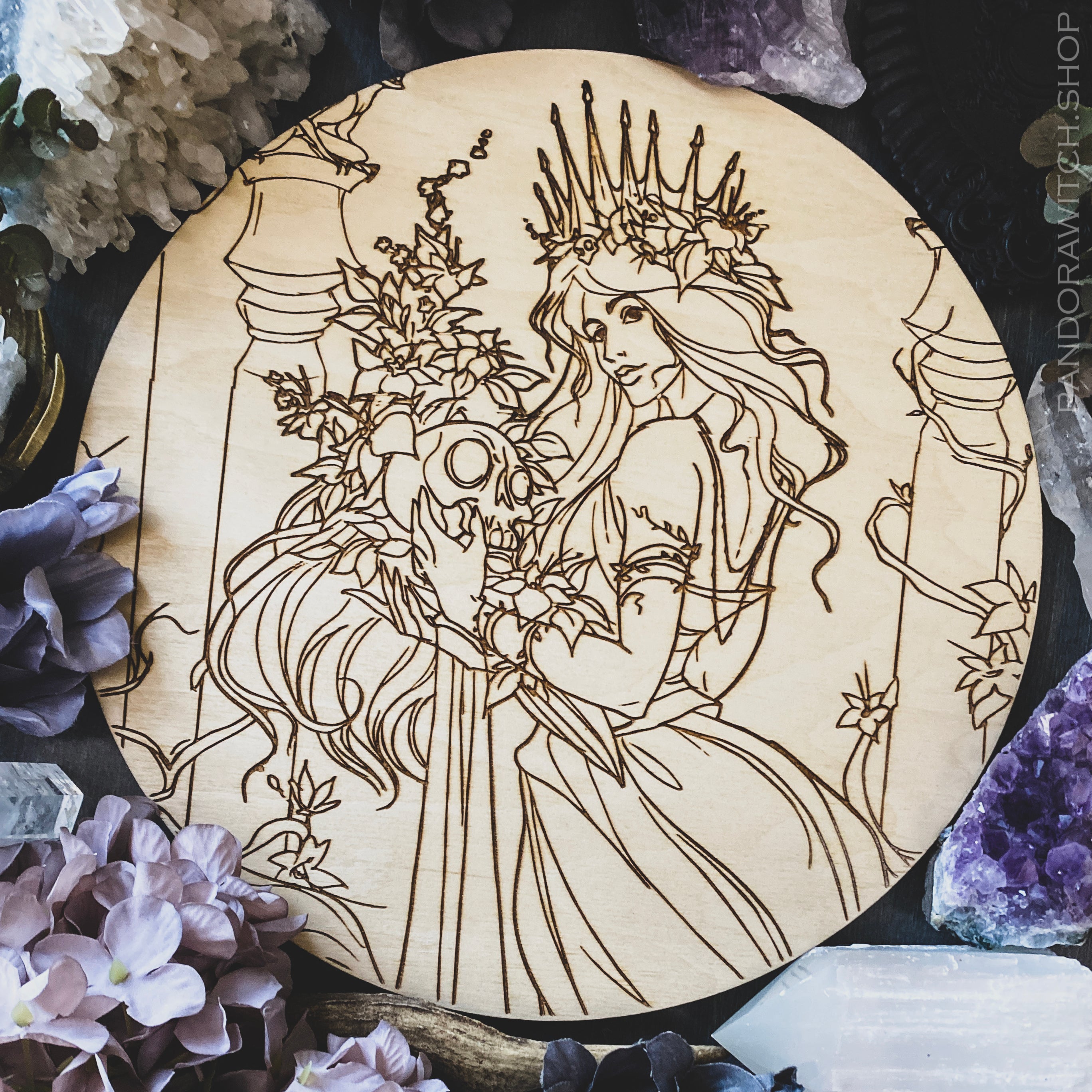 Altar pentacle - Persephone - Natural - SS