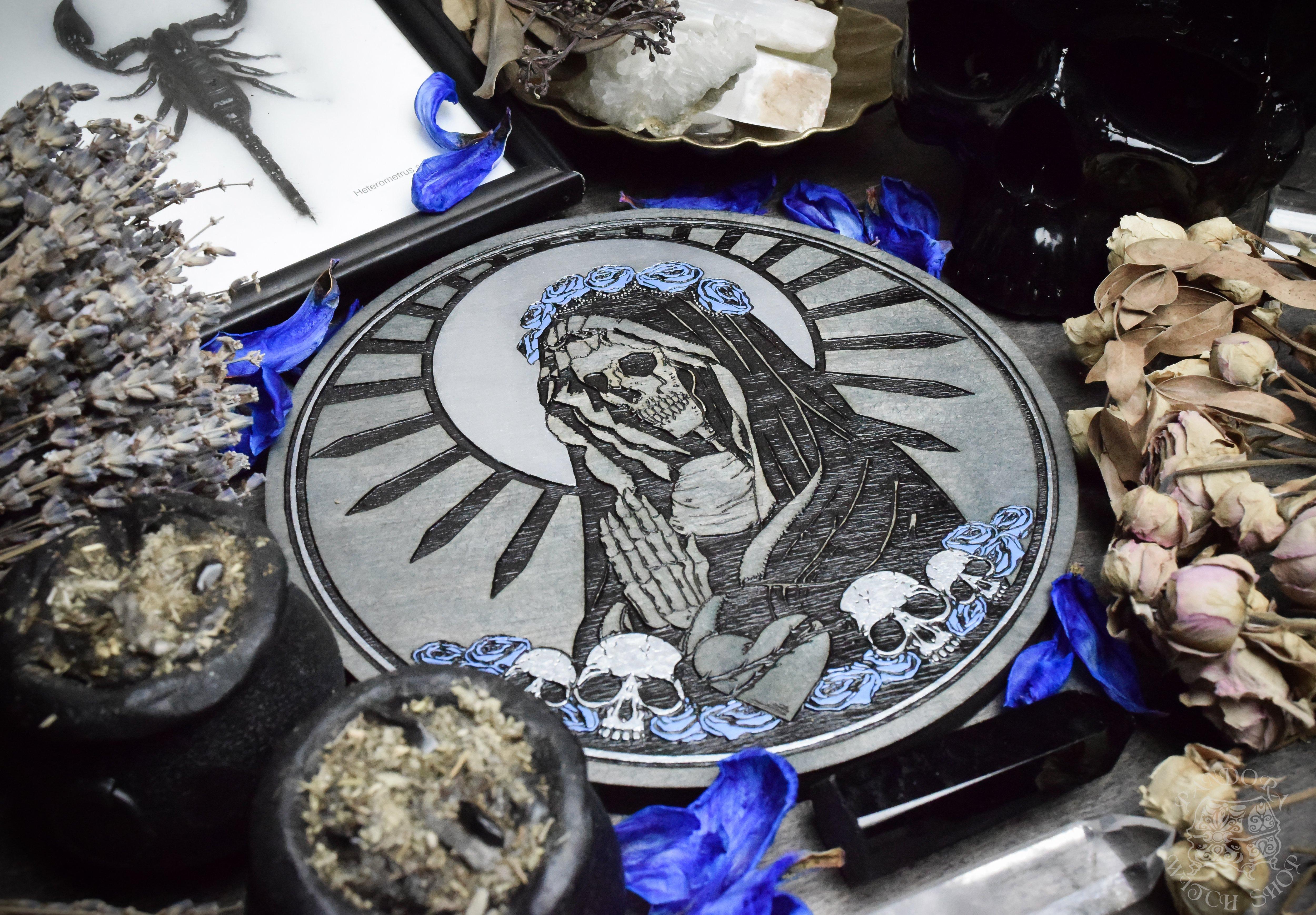 Santa Muerte - Gray wood - SS