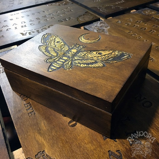 Box - "Golden Death's Head Moth"