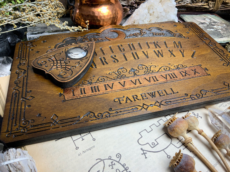 Ouija Board - Lunar Filigree Dark wood - SS