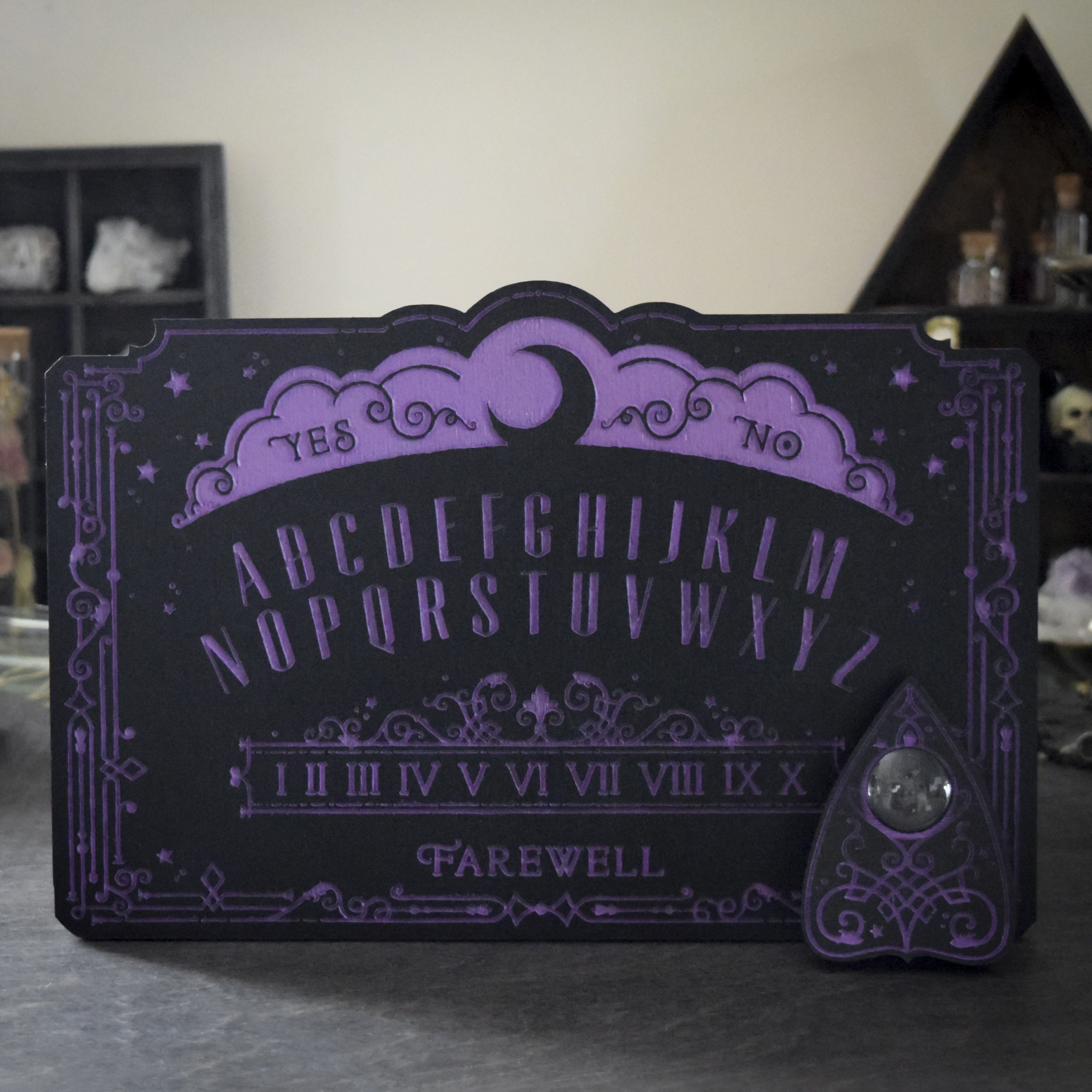 Ouija Board - Lunar Filigree Violet - SS