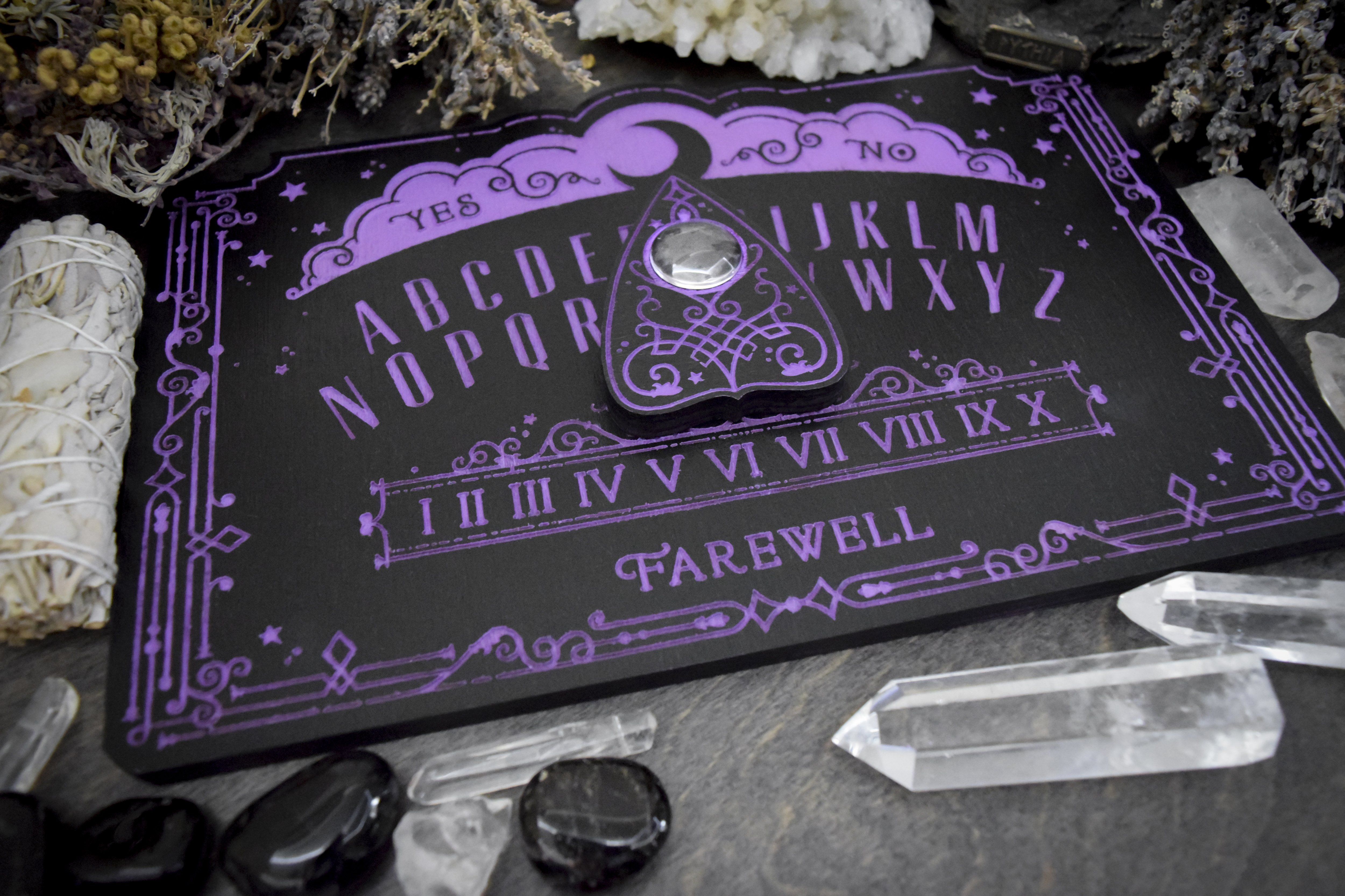 Ouija Board - Lunar Filigree Violet - SS