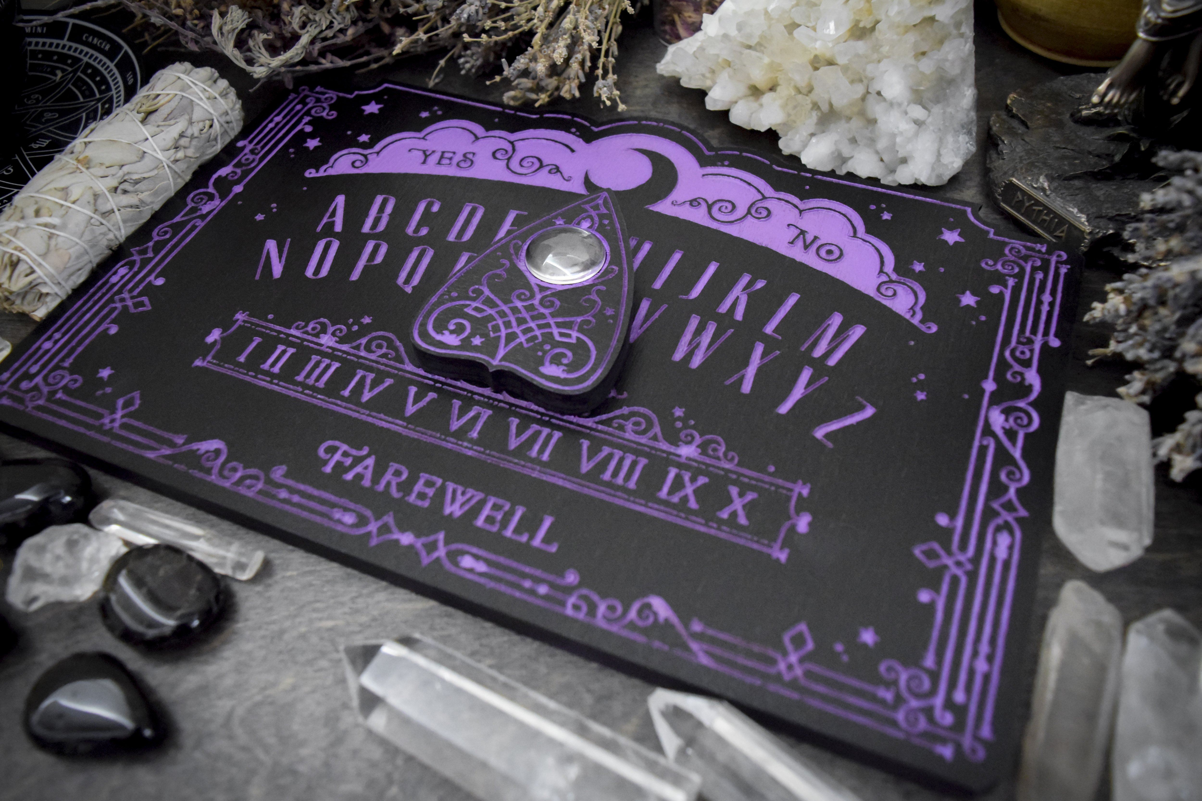 Ouija Board - Lunar Filigree Violet - SS