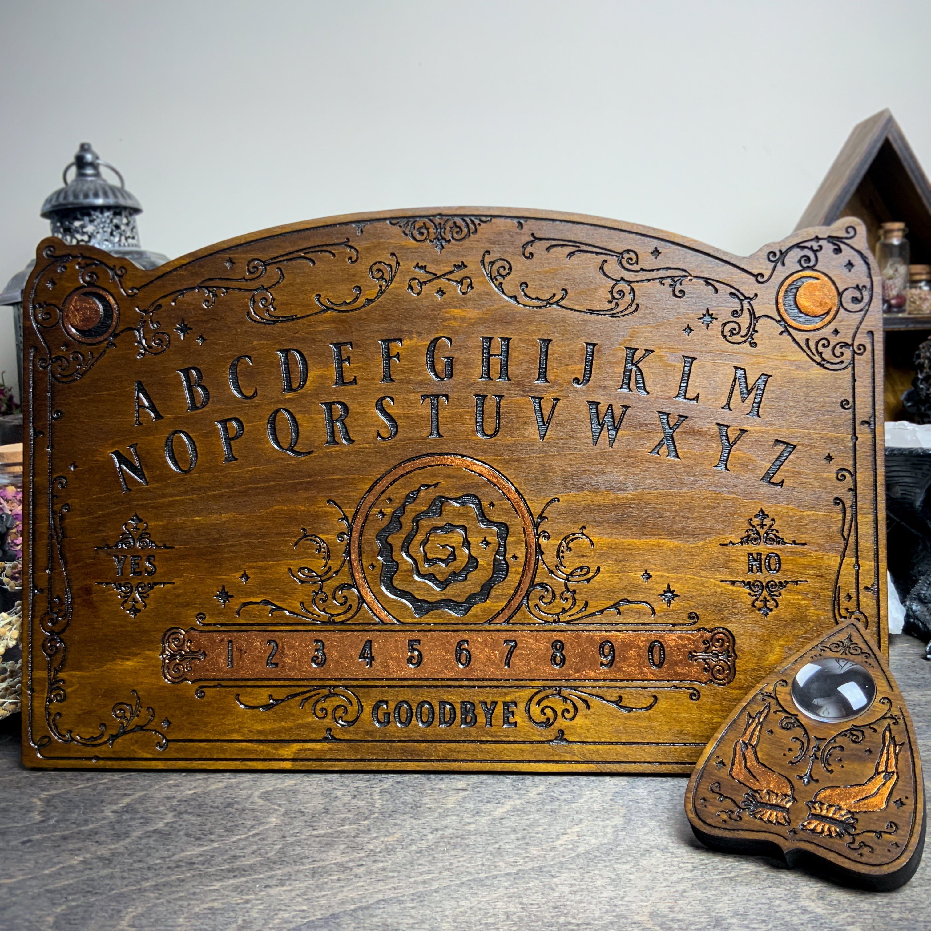 Ouija Board - Oracles Orb Dark wood - SS