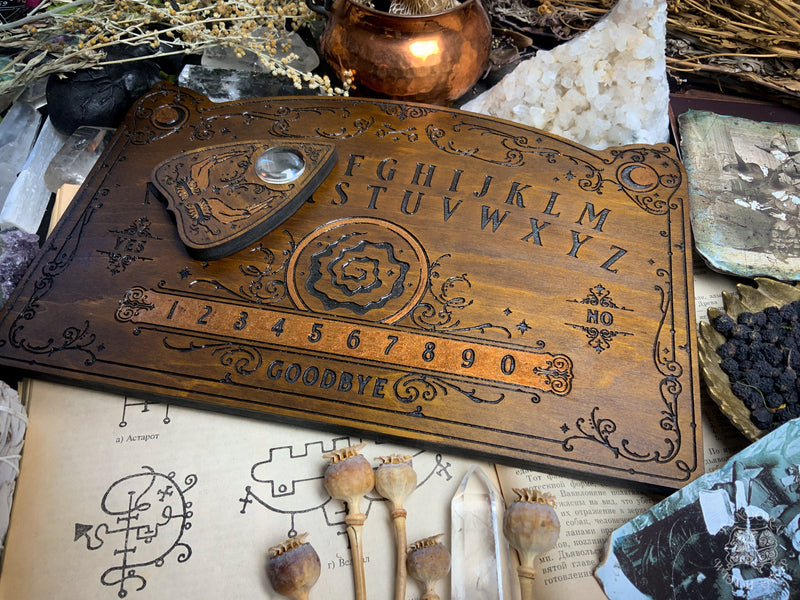Ouija Board - Oracles Orb Dark wood - SS