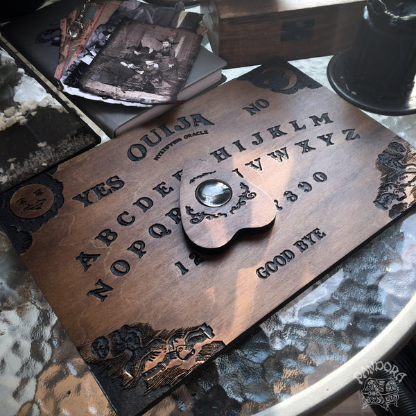 Ouija Board, Witch Board, Talking Board for calling spirits in traditional classic design