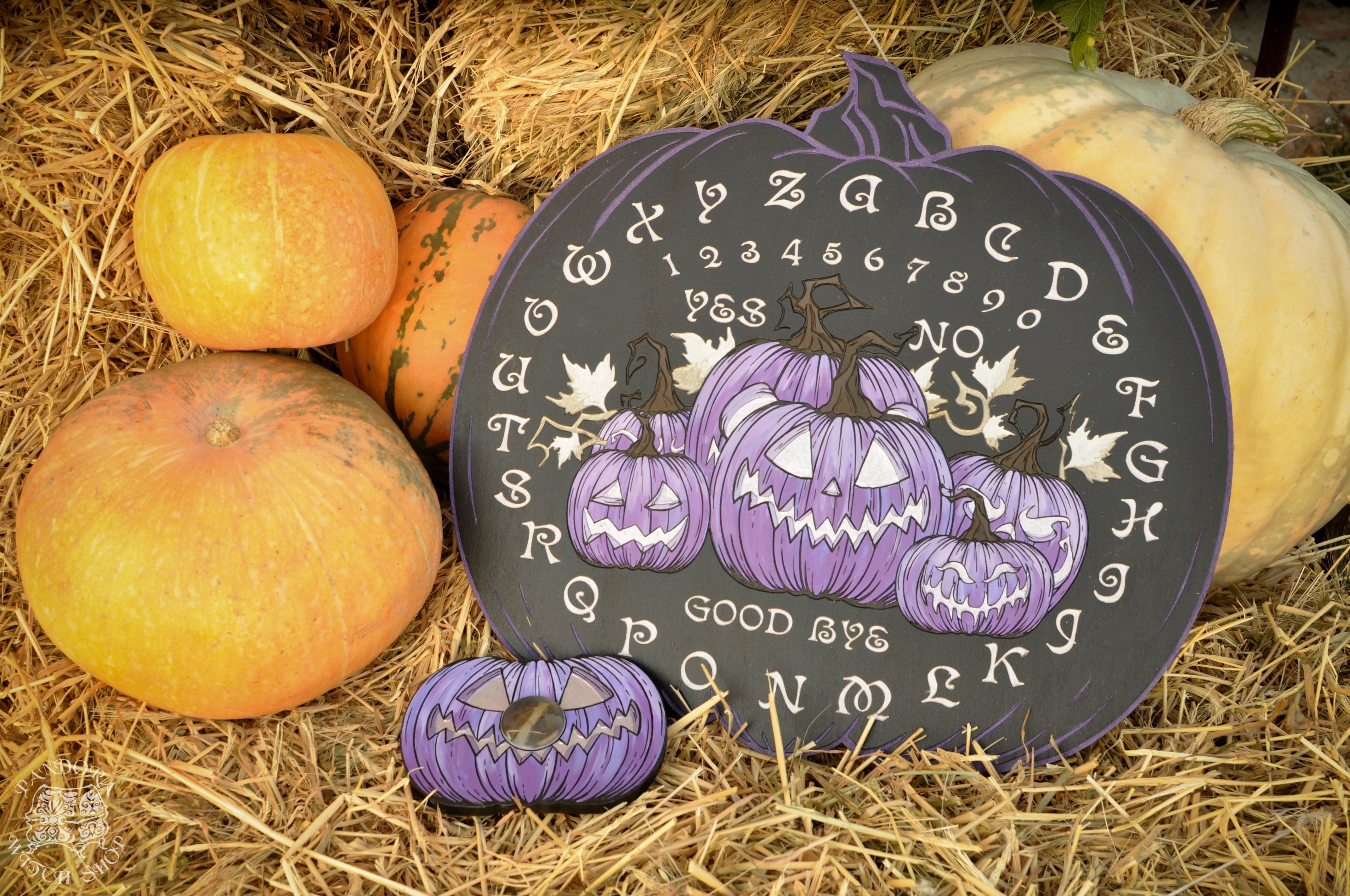 Ouija Board - Pumpkin Mood - Black - SS