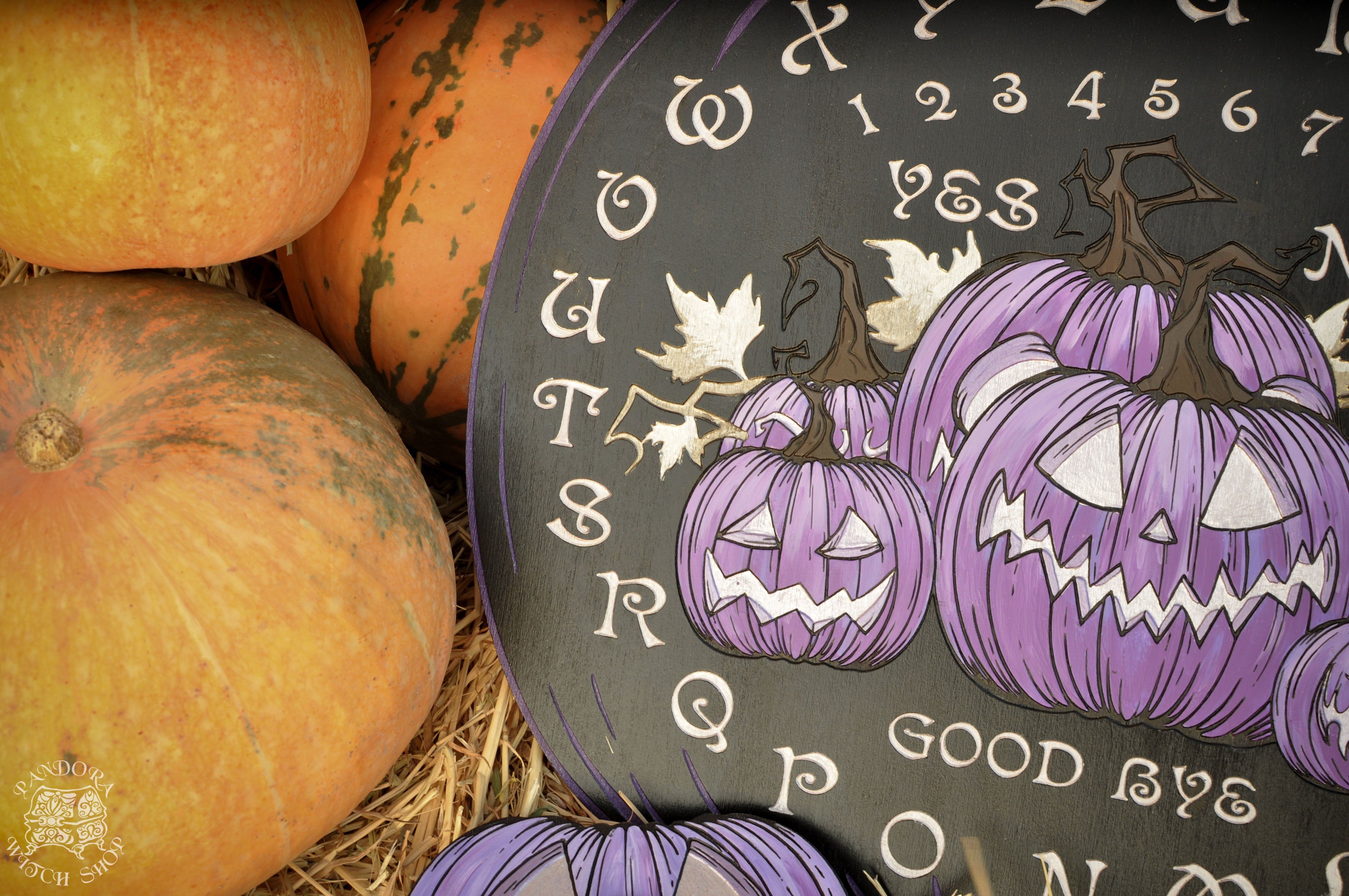 Ouija Board - Pumpkin Mood - Black - SS