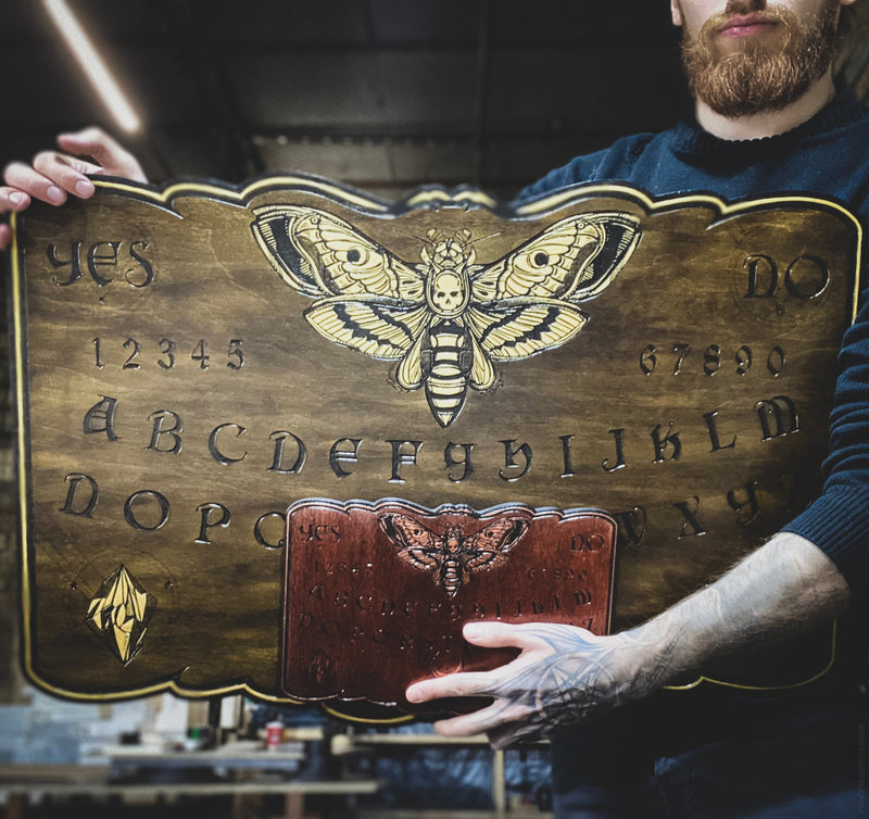 Ouija Board - Golden Death's head moth - SS