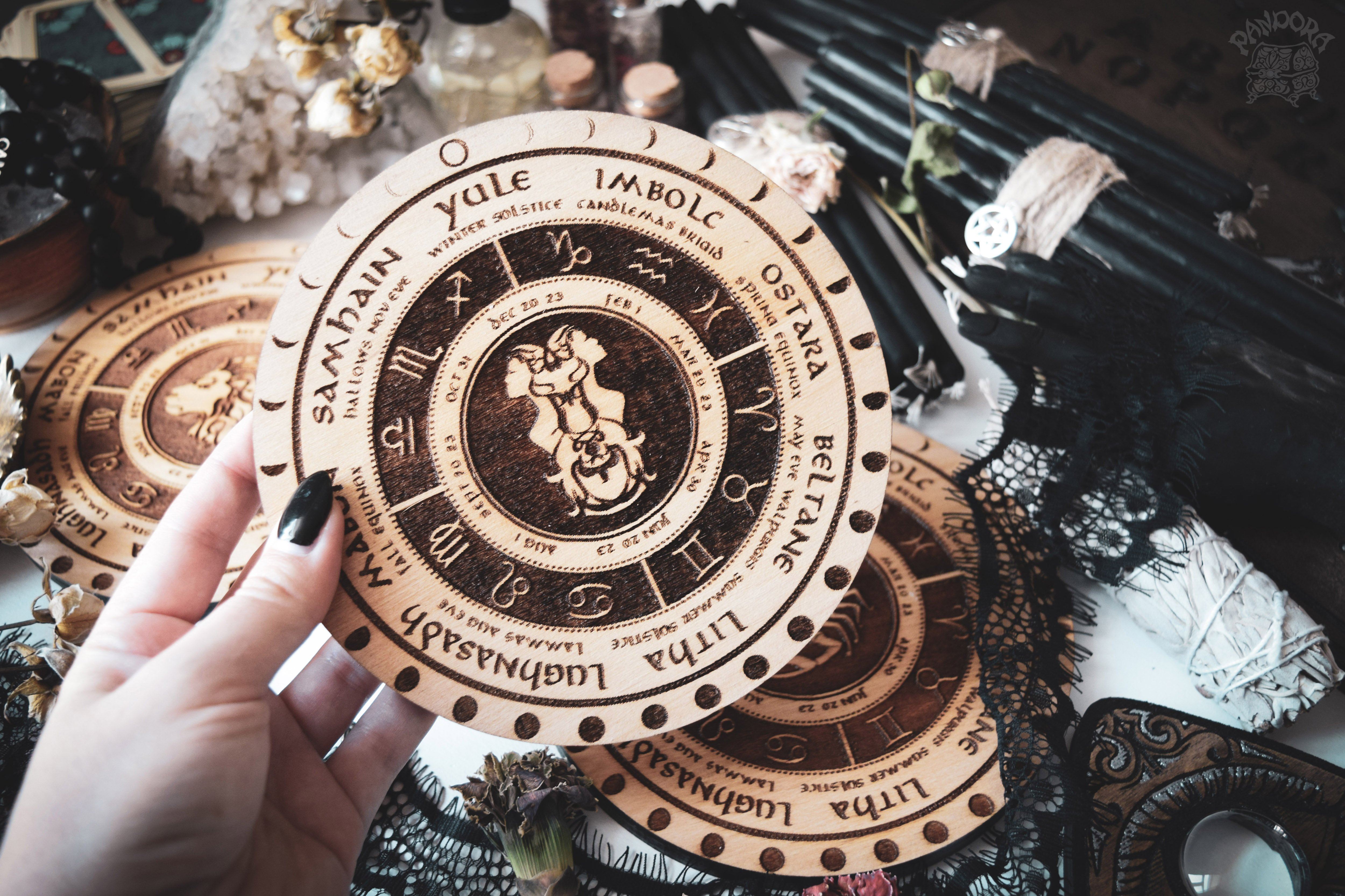 Wheel of the Year - Zodiac - Natural - SS