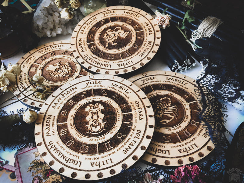Wheel of the Year - Zodiac - Natural - SS