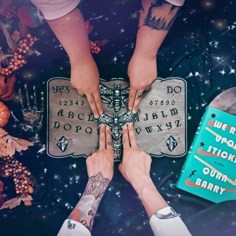Ouija Board - Silver Death's head moth