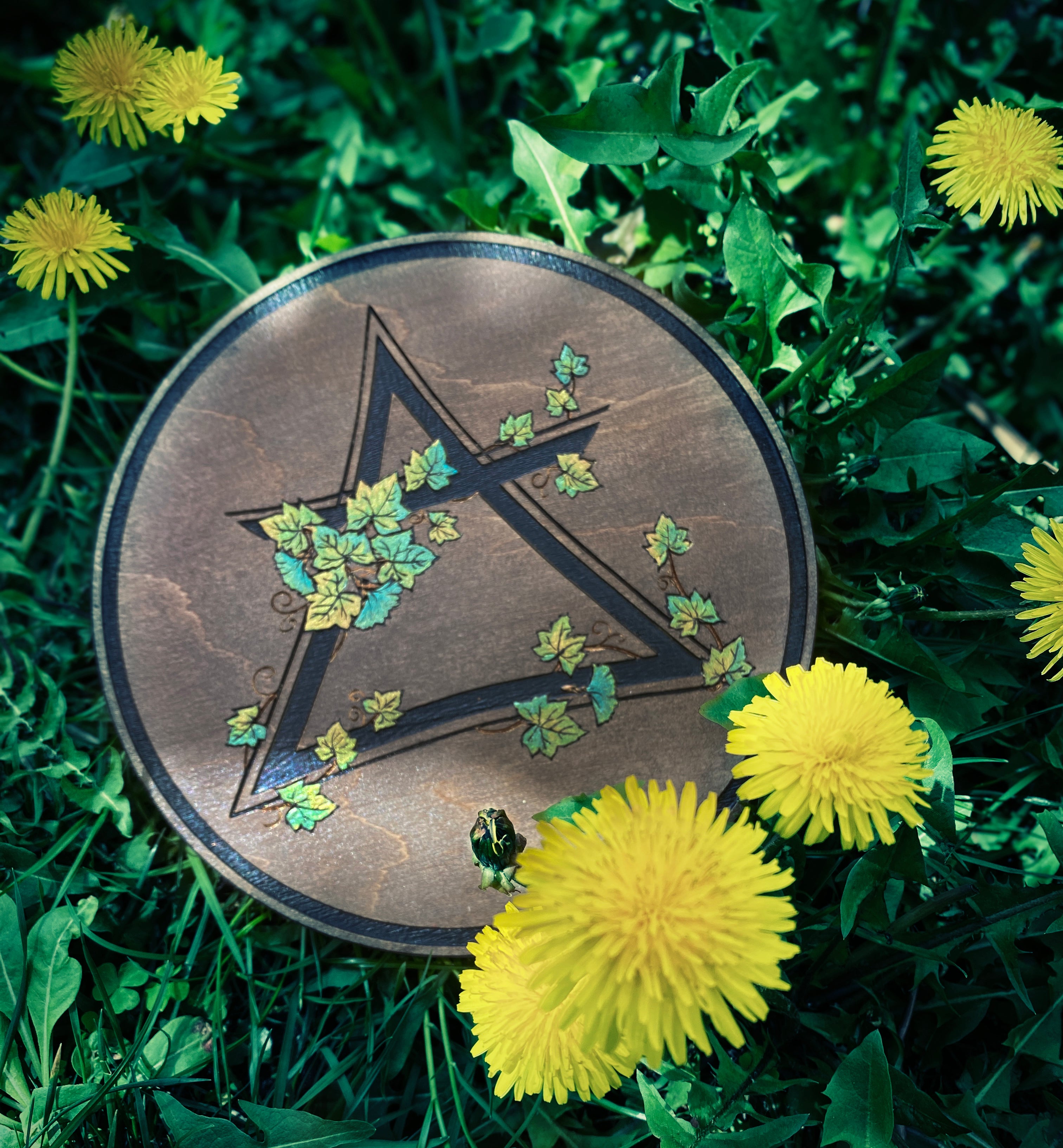 Altar Pentacle - Earth - Elemental Magic - Multicolor