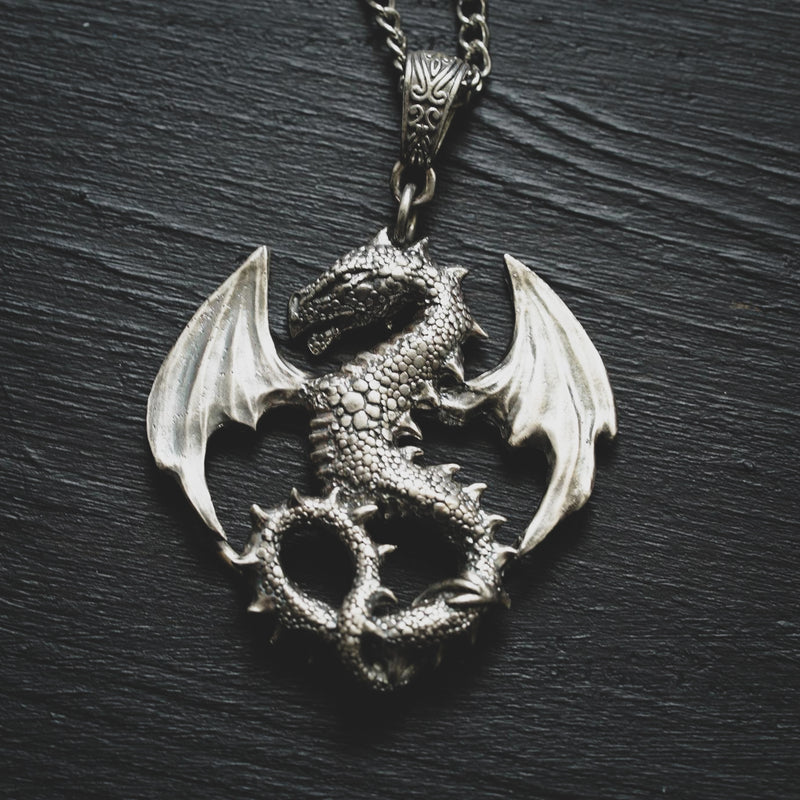 Silver pendant "Dragon"