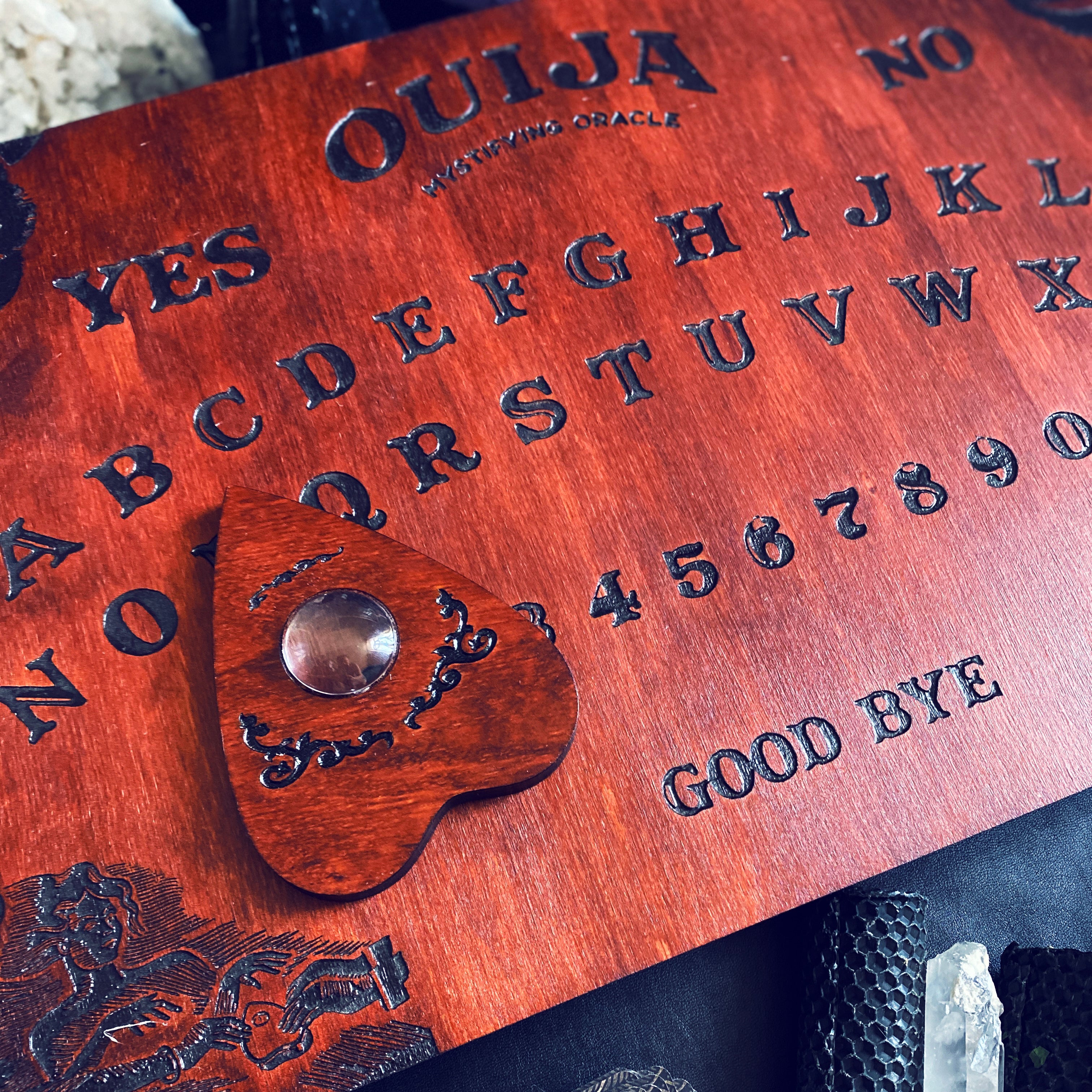 Ouija Board - Classic - Red Wood