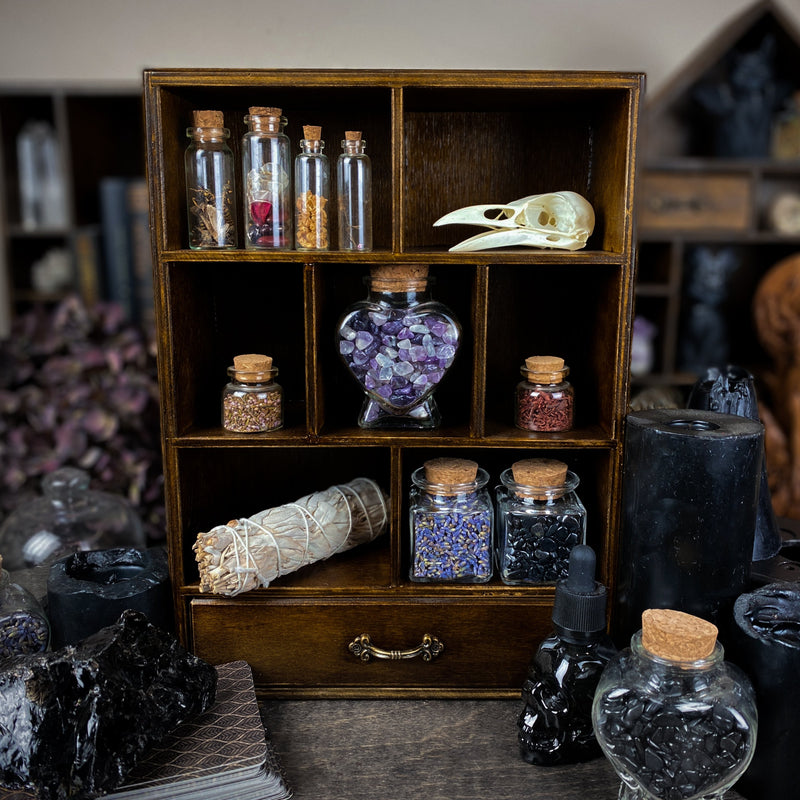 Witch's Shelf - Dark wood