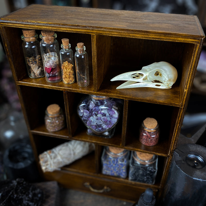 Witch's Shelf - Dark wood