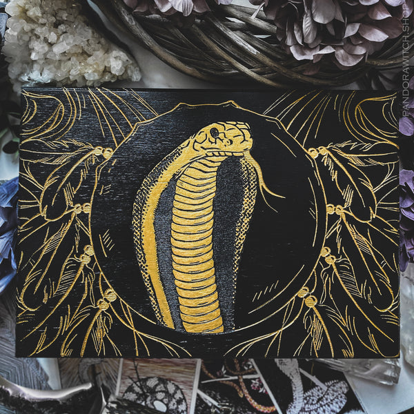 Serpent - Golden Cobra - Totem Animal Witch Kit
