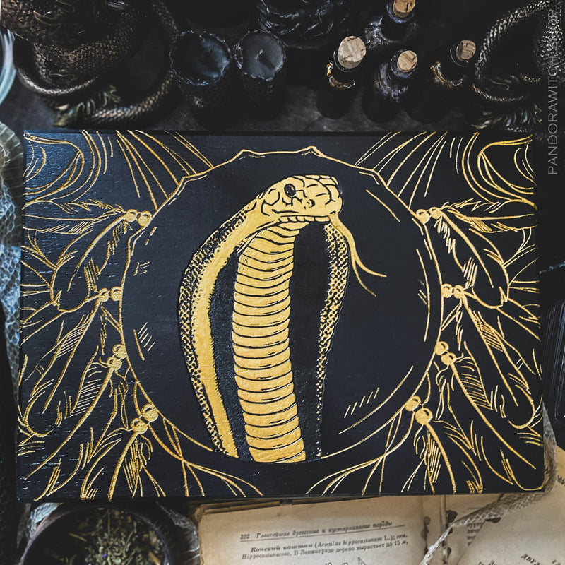 Serpent - Golden Cobra - Totem Animal Witch Kit