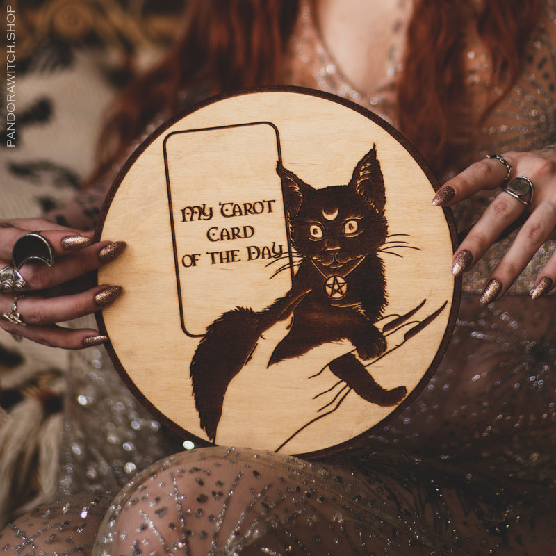 Tarot Board Card of the Day - Witchy Kitten