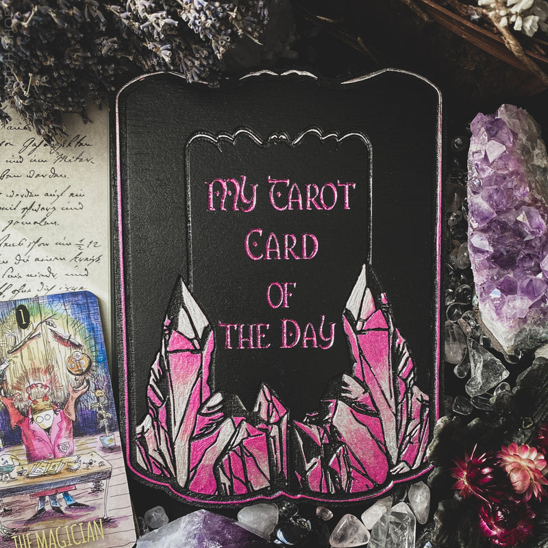 Tarot Board Card of the Day - Pink Crystals