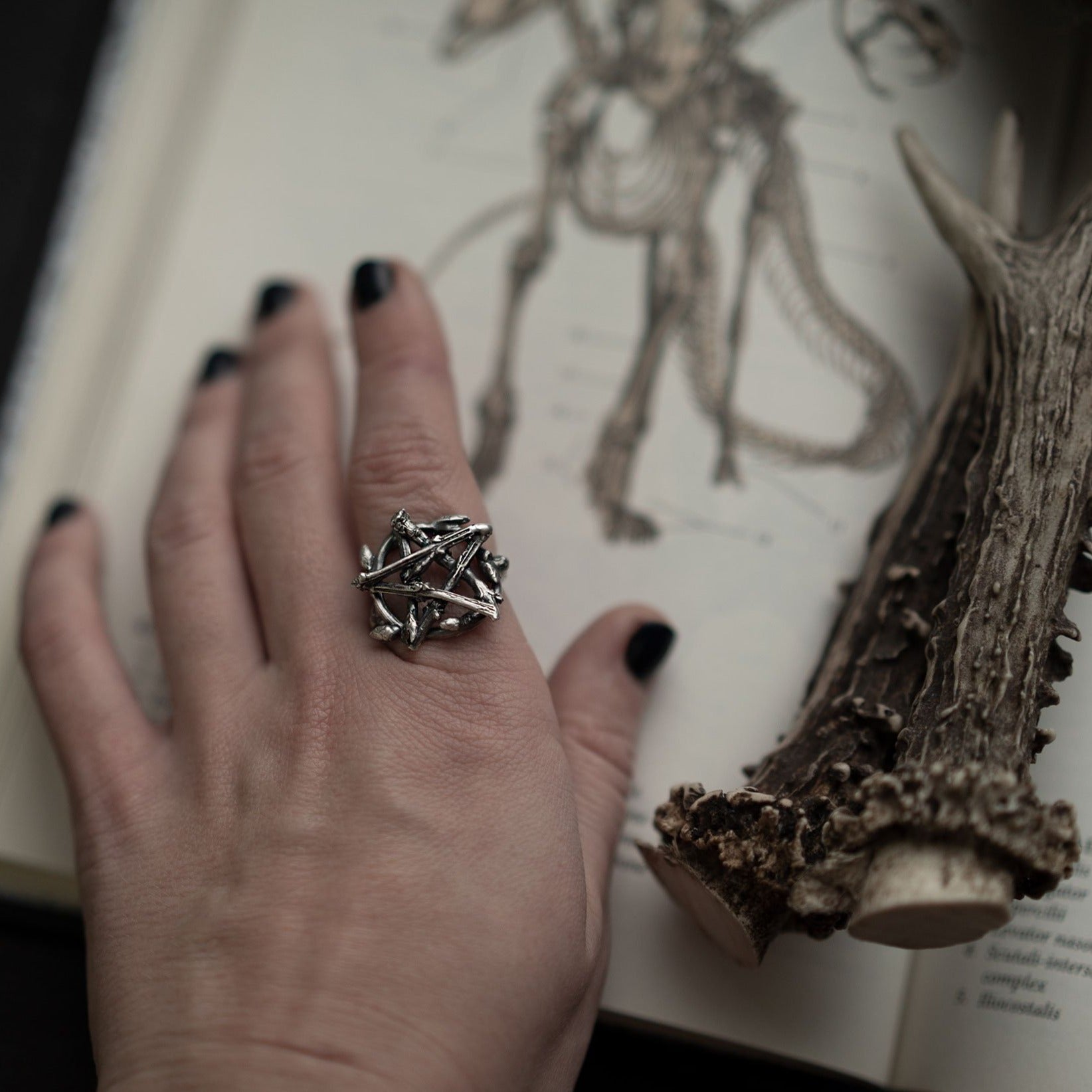 Silver Ring "Pentagram"