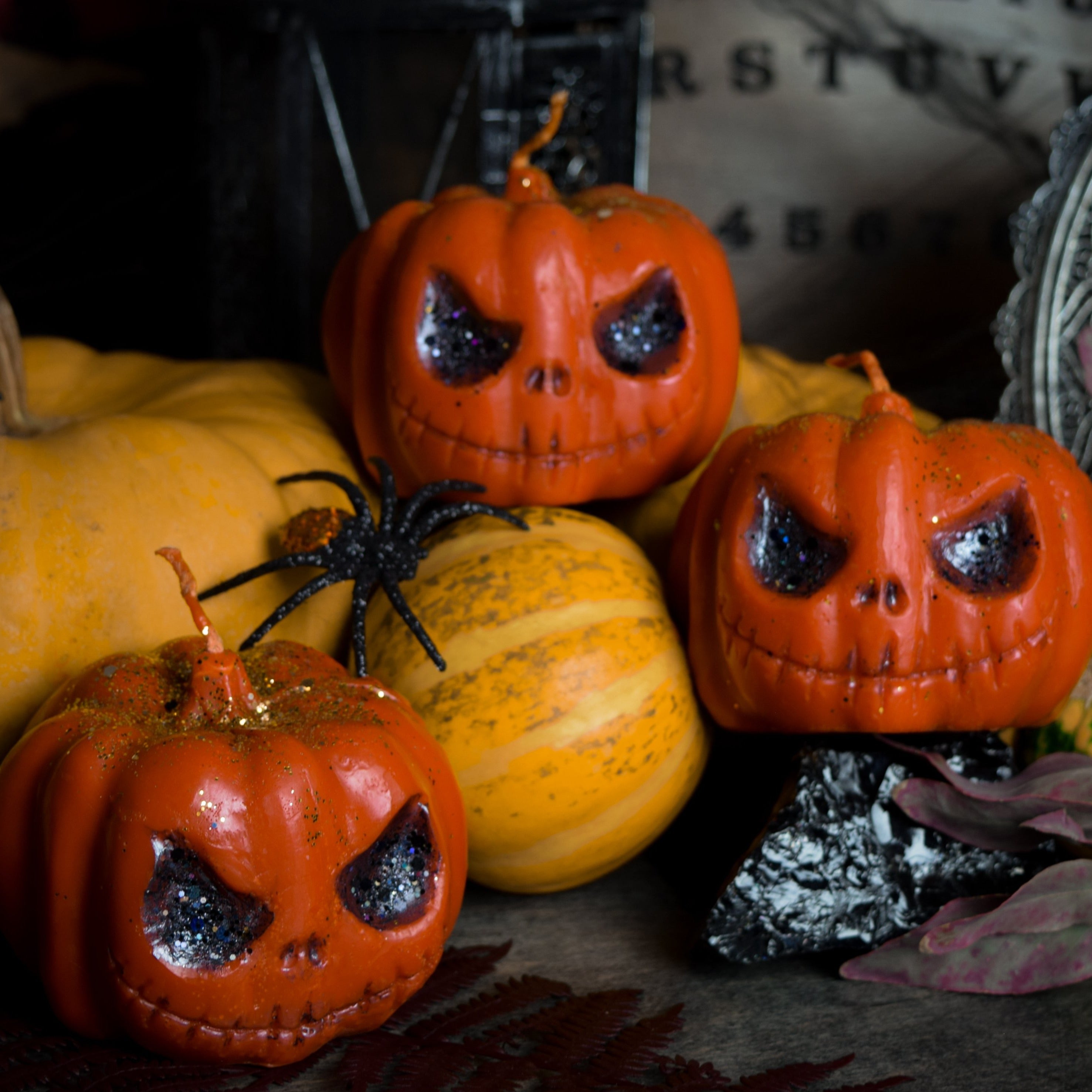 Pumpkin Classic Jack - Beeswax candle