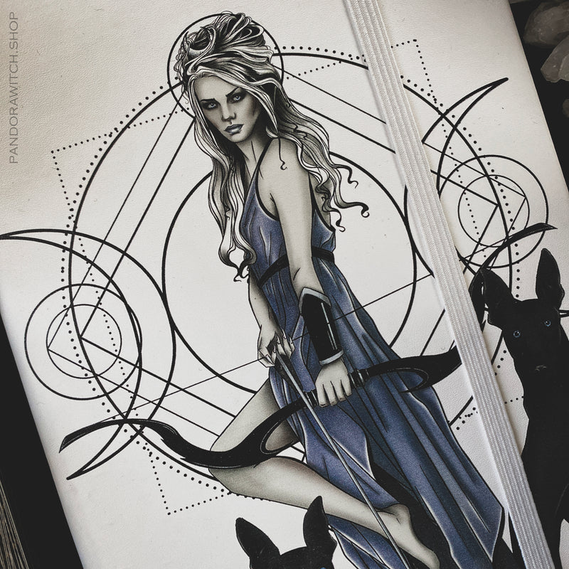 Sketchbook - Huntress Diana