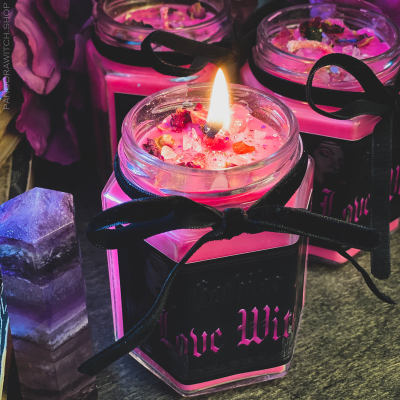 Gothika Love Witch - Scented Soy Candle