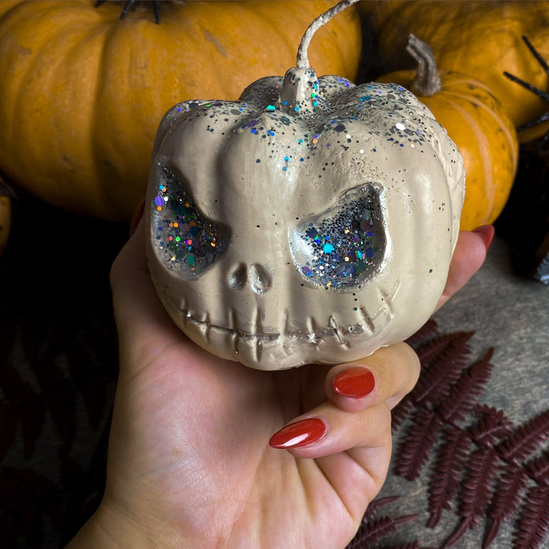 Pumpkin Fairy Magic - Beeswax candle