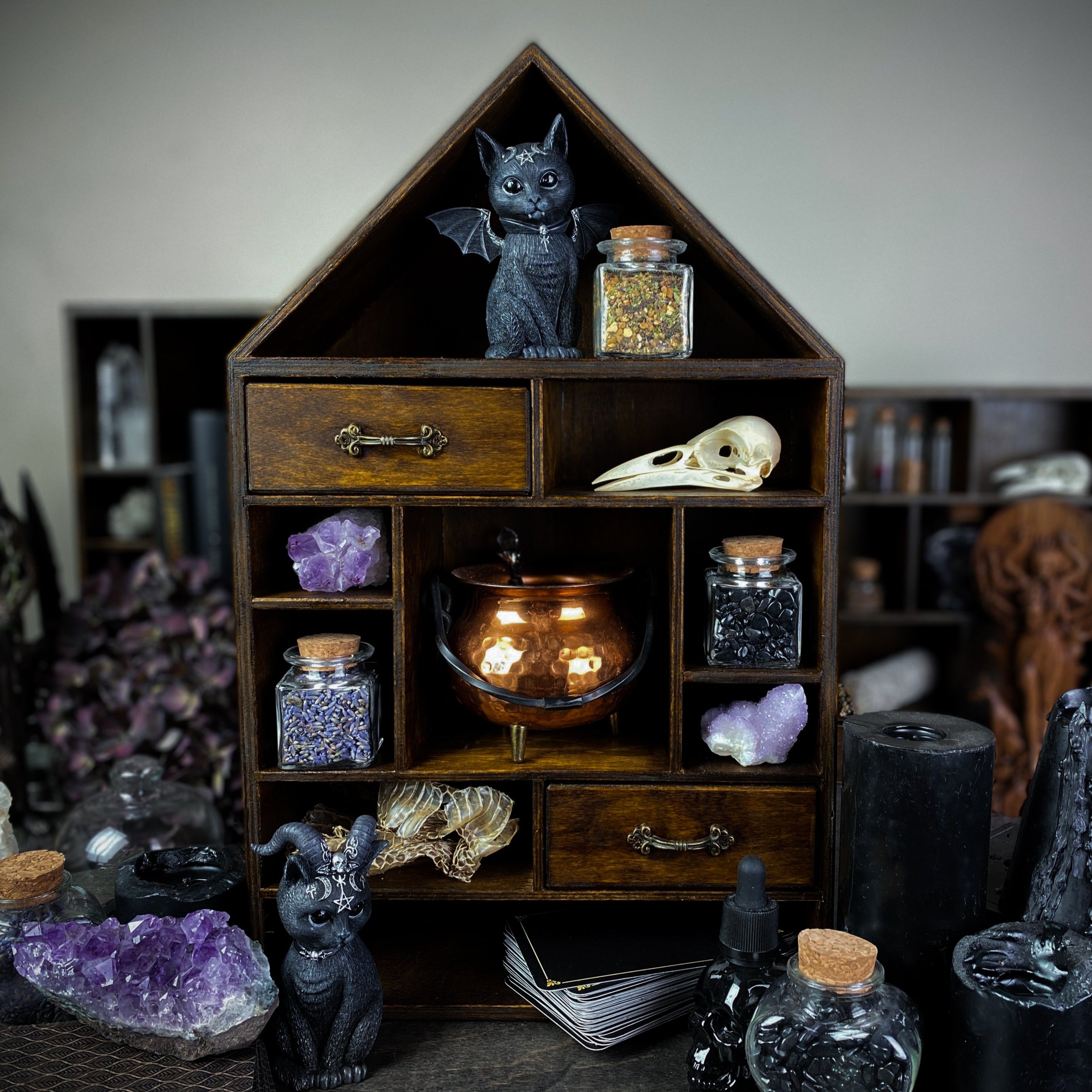 Shelf Witch House - Dark wood